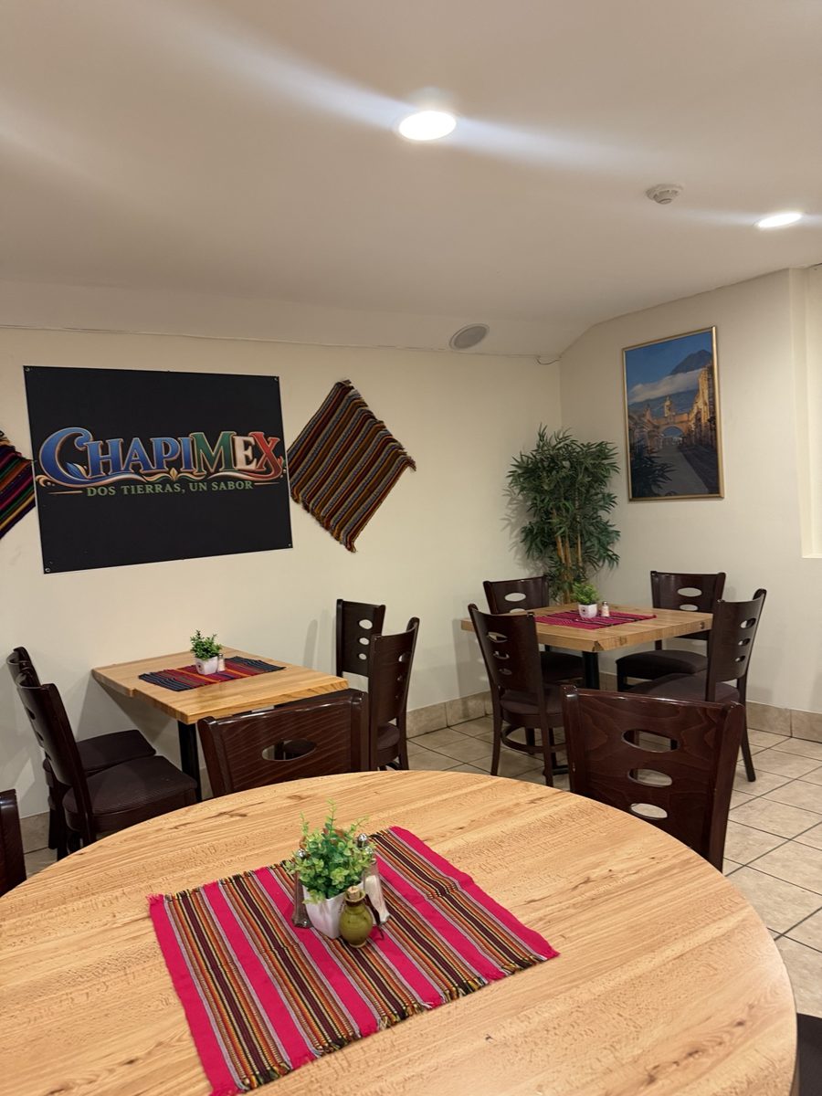 Vista del restaurante Chapimex